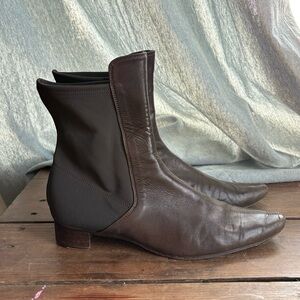 AGL Attilio Giusti Leombruni Pointed Toe Heeled Boots